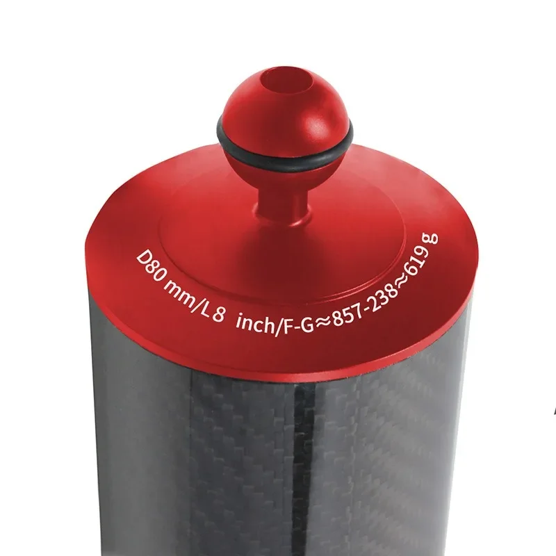 Плавучий рычаг из алюминиевого сплава диаметр 80 мм плавучий для дайвинга на 5/8/10