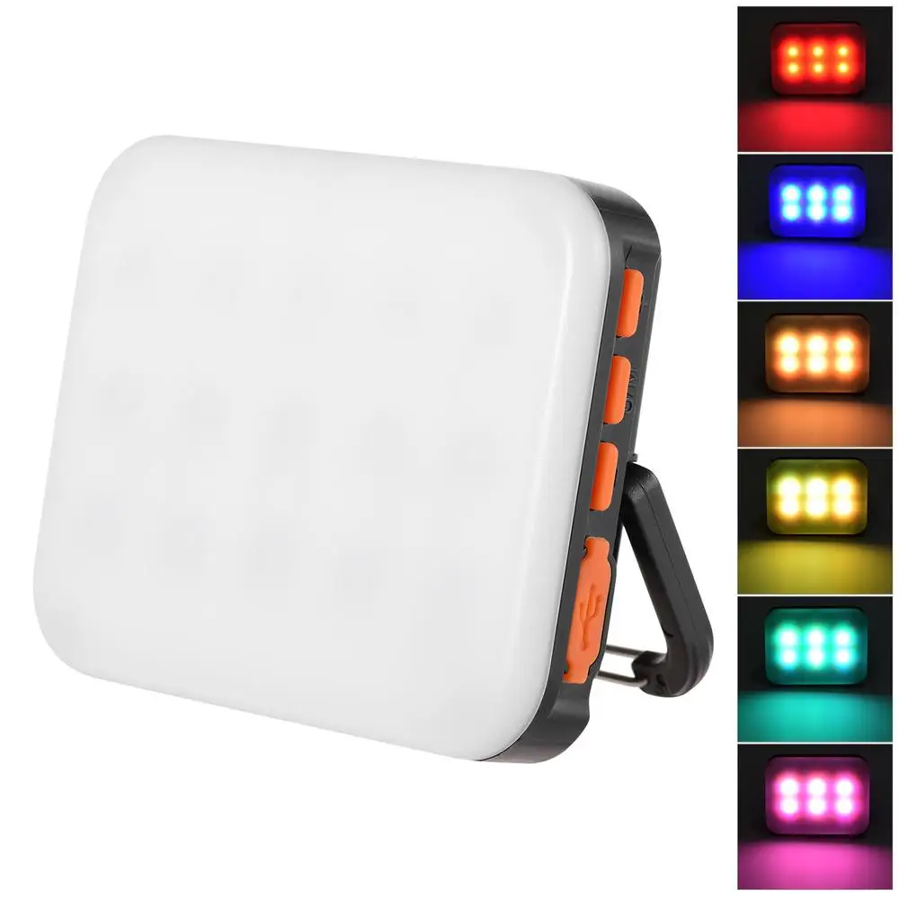 

LY-01 RGB LED Fill Light Photography Lamp Multi-functional Superbright 3200k-6500k Built-in Battery 4500 Mah Battery Photo Lamp