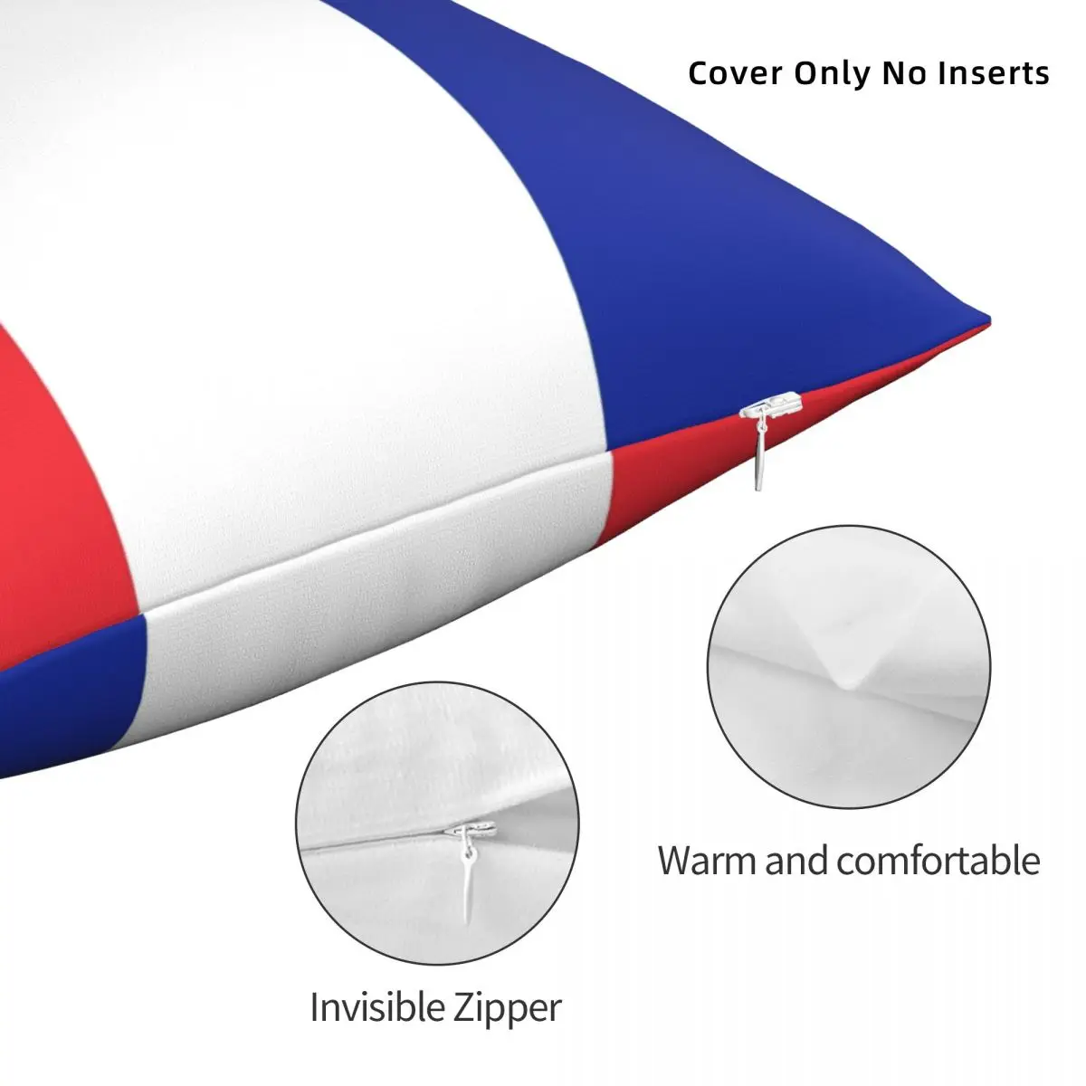 Французский чехол с изображением флага Франции наволочка страны Женский