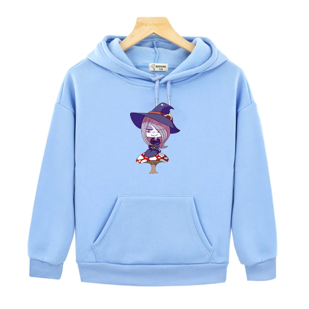 

Little Witch Academia Harajuku Anime Hoodies Cute Cartoon Sweatshirts Print Aesthetic Boys/girls Clothes Warm Funko Pop Pullover