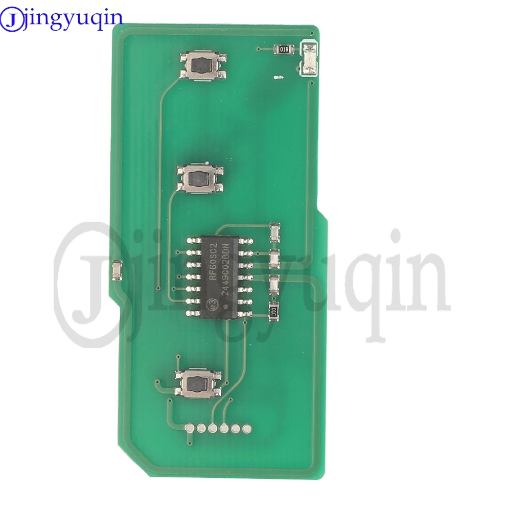 

Автомобильный Ключ-пульт Jingyuqin 0030 MOZB21TG 4D B9 Chip, 312/433 МГц ASK Для Toyota Prius 2004-2009, Без Брелока