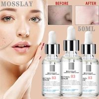 mosslay hyaluronic acid face serum anti aging shrink pore whitening moisturizing face essence smooth skin care product