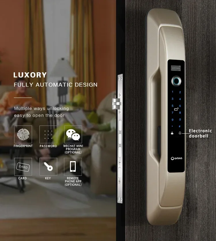 Orbita P8030 Приложение с паролем из нержавеющей стали дистанционное управление