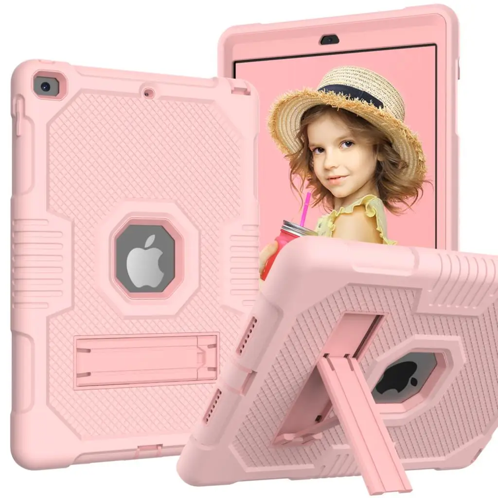 

Тяжелый чехол для iPad 10,2 2021 9th 2020 8th 2019 7th A2602 A2603 A2605, ручная Противоударная рукоятка для детей