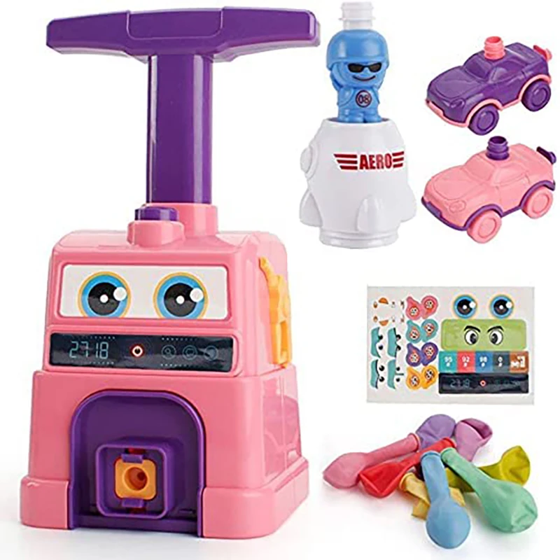 

Детский воздушный шар, игрушечный автомобиль, воздушный насос, автомобильный гоночный набор, подходит для мальчиков и девочек, товары для рук, дошкольное образование