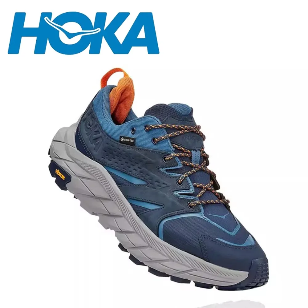 

Original HOKA Anacapa Running Sneakers Men Flick Road Breathable Women Light Wearable Slip-resistant Cushion Casual Tennis Shoes