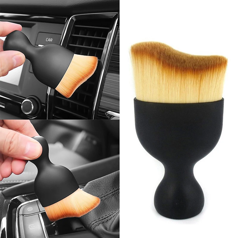 

Car Interior Cleaning Tool Air Conditioner Air Outlet Cleaning Brush Car Crevice Dust Removal Artifact Brush