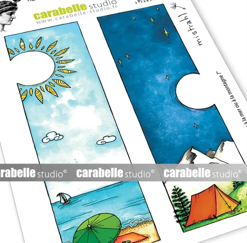 

Sun Seaside Stamps For Diy Scrapbooking Crafts Maker Photo Album Template Handmade Decoration 2022 New