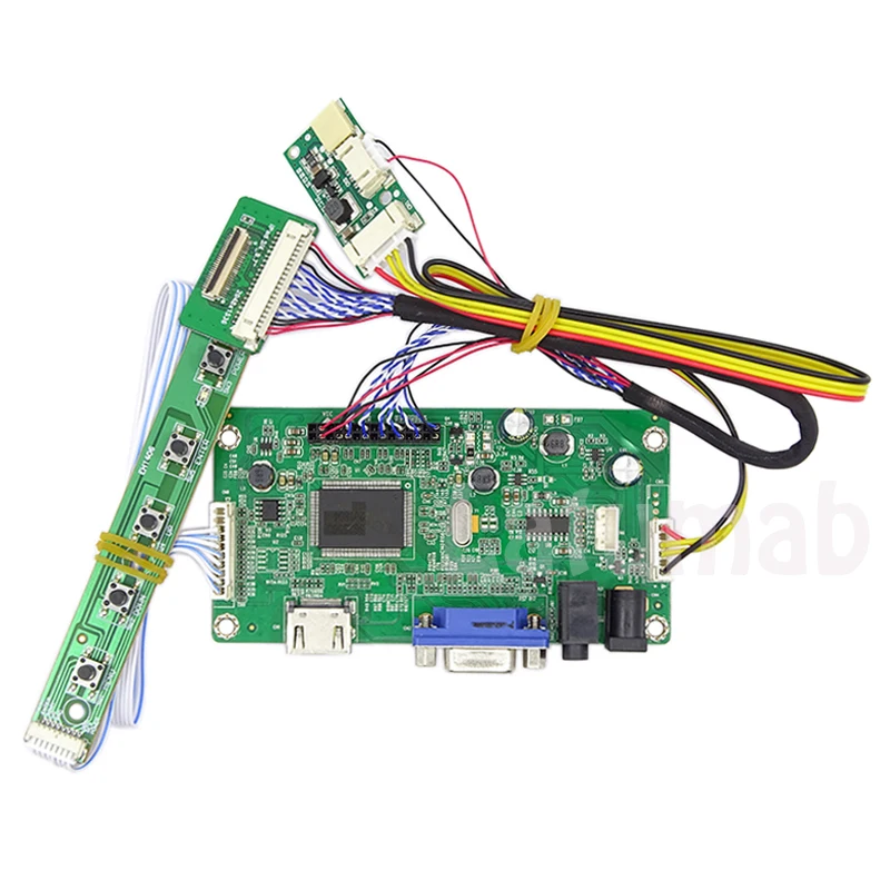 Портативный монитор Latumab 2K для IPAD3 9 7 дюйма 2048x153 6 ЖК-дисплей с VGA + HDMI/Mini HDMI плата