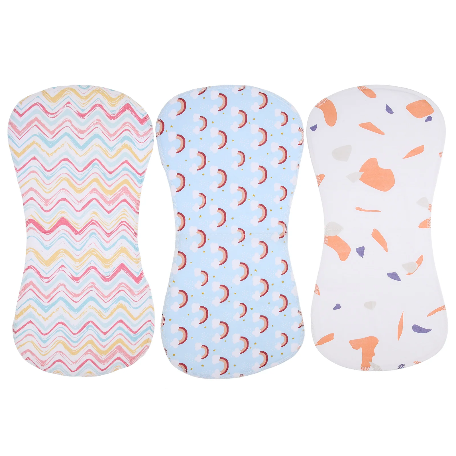 

3Pcs Towels Baby Burp Towels Newborn Supply Baby Burp Cloth Supple Infant Burping Rag for Babies Newborns Home Infants