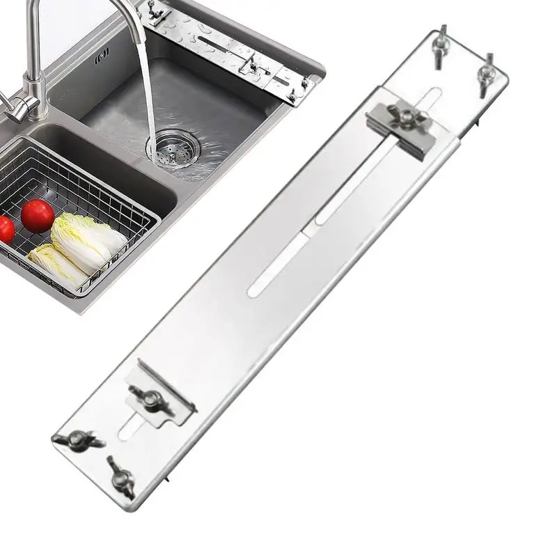 

Sharpening Stone Holder Sink Bridge Stainless Steel Knife Sharpener Pedestal Stand No-Slip Bench Stone Sharpener Holder