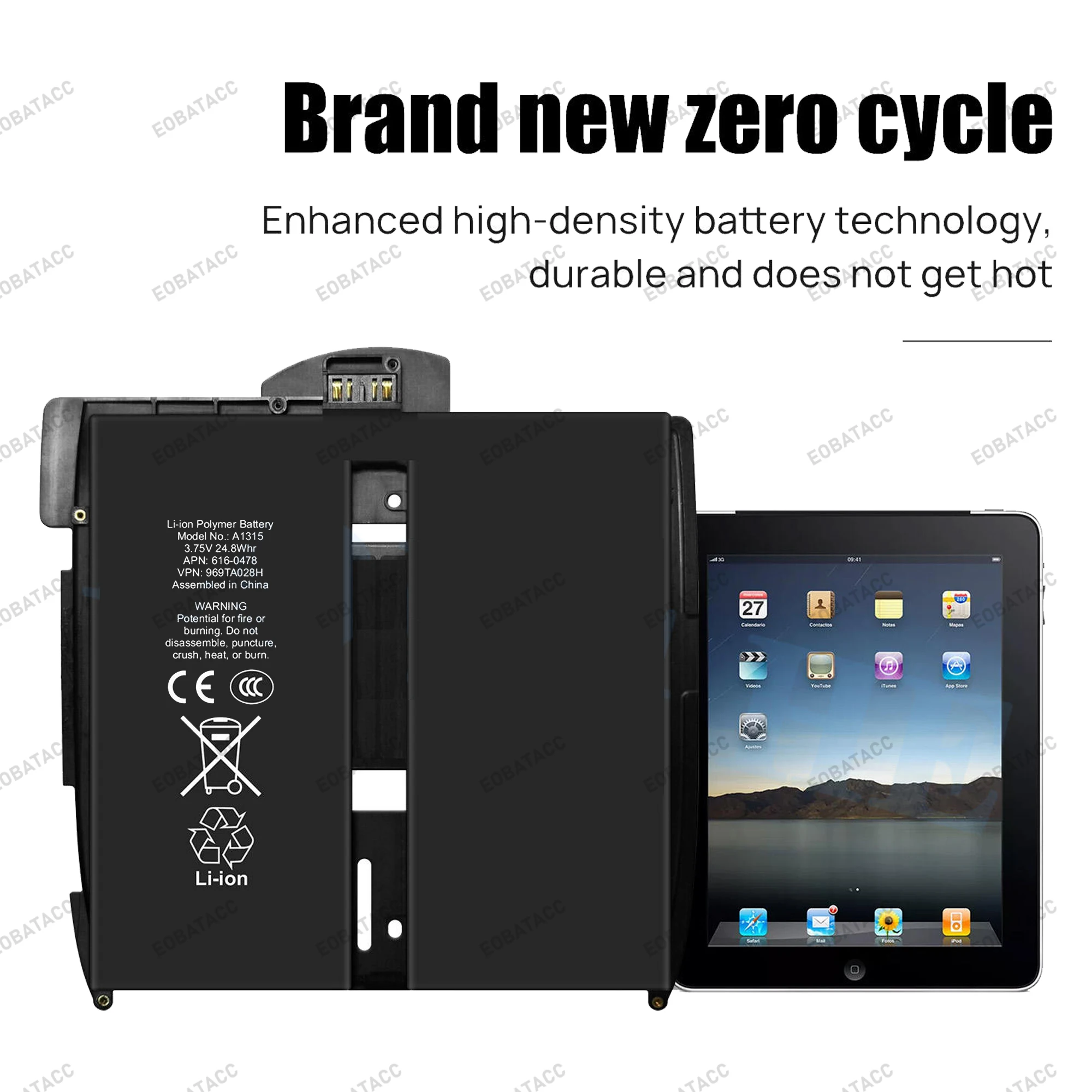 100% новый высококачественный аккумулятор A2134 8134 мАч для IPAD Air 3A2123A2152A2153A2154, аккумулятор для планшета + бесплатные инструменты (art.: 3920d2bc2f225) - 3920d2bc2f225