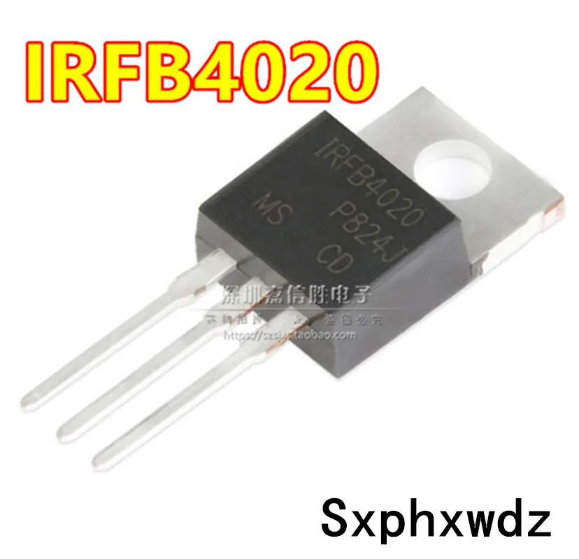 

10PCS IRFB4020 IRFB4020PBF 200V/18A TO-220 new original Power MOSFET transistor