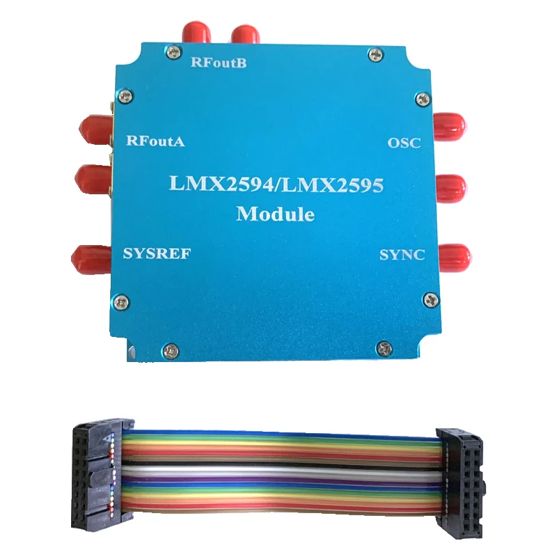 

LMX2595 Frequency Synthesizer Development Board PLL Phase Locked Loop 10M-20GHz High Frequency Microwave Signal Source
