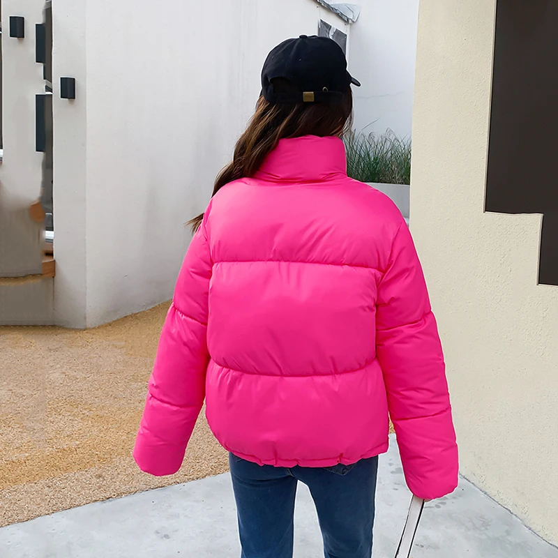 New Autumn and Winter Thickened Outer Wear Padded Jacket Short Bread Jacket Padded Jacket Down Padded Jacket Womens