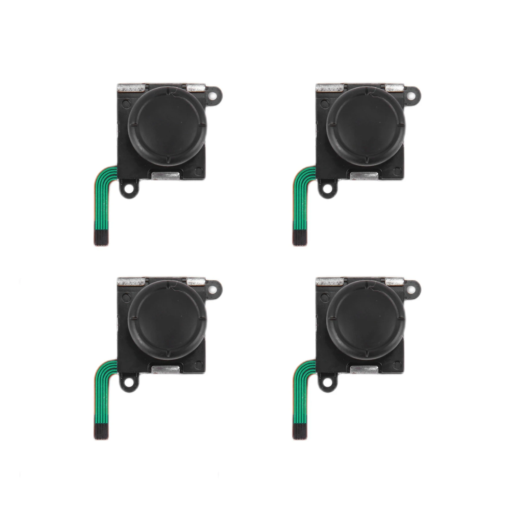

4 Pieces 3D Replacement Left & Right Joystick Analog Rocker Stick with Cap