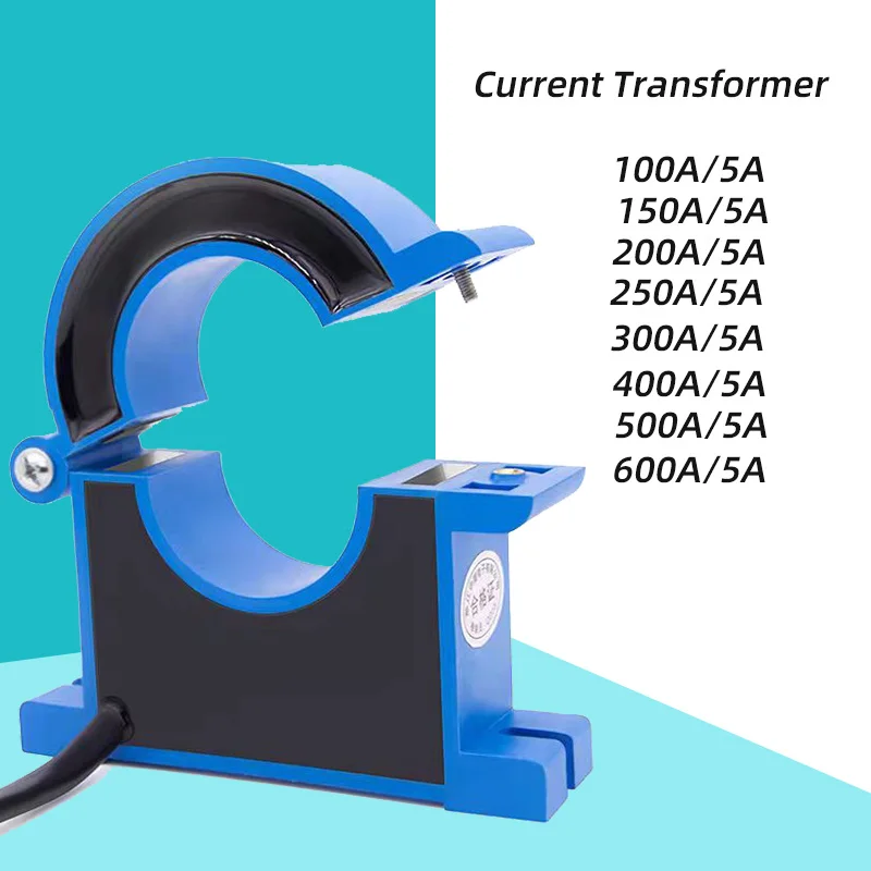 Трансформатор тока 500A/5A AC 300A/5A 1000A/5A 2000A/5A открытого типа для защитного