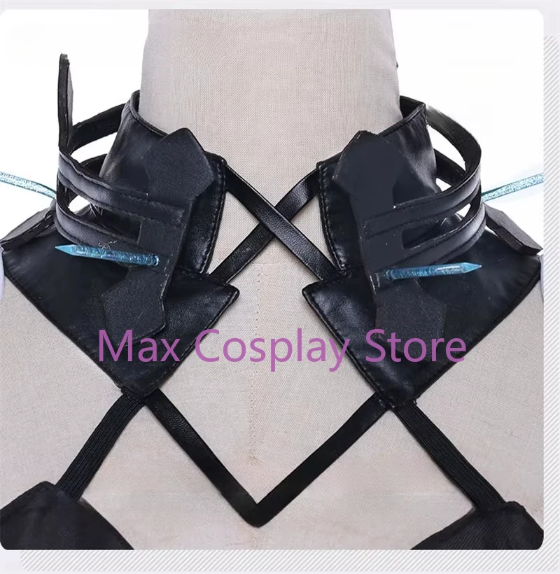 Фото Max Cos Fate/Grand Order Morgan Косплей Костюм FGO Morgan Платье Костюмы на Хэллоуин Вечернее Платье Женское №5