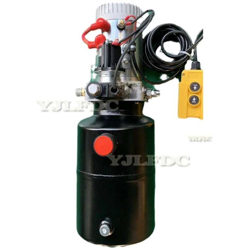 

Автомобильный гидравлический насос 12 В постоянного тока, самосвал одностороннего действия, силовой агрегат для прицепа, кран с дистанционным управлением, подъемник автомобиля для грузовика, Motorr 3200PSI