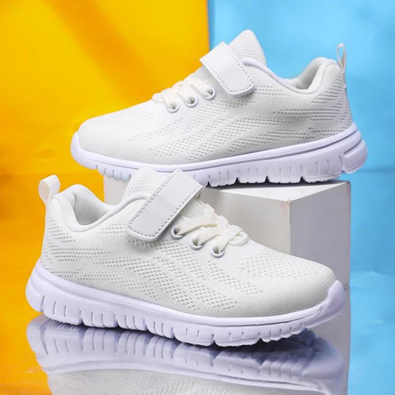 

New Children Shoes for Boys and Girls Casual Sneakers Comfortable Sole Supper Breathable Mesh Lightweight Kids Running Shoes