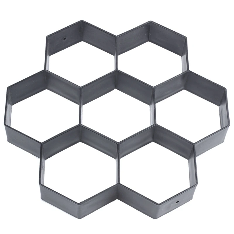 

10X сделай сам, производитель дорожек для патио, шаговый камень, форма для бетона, многоразовая форма для создания дорожек, искусственные фор...