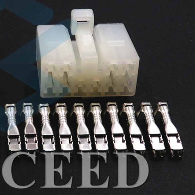 

2 комплекта 10 контактов 2,3 серии MG620055 MG610056 автомобильный штыревой разъем для Toyota F3 F0 BYD G3 CD 7123-1300 7122-1300 6240-5101