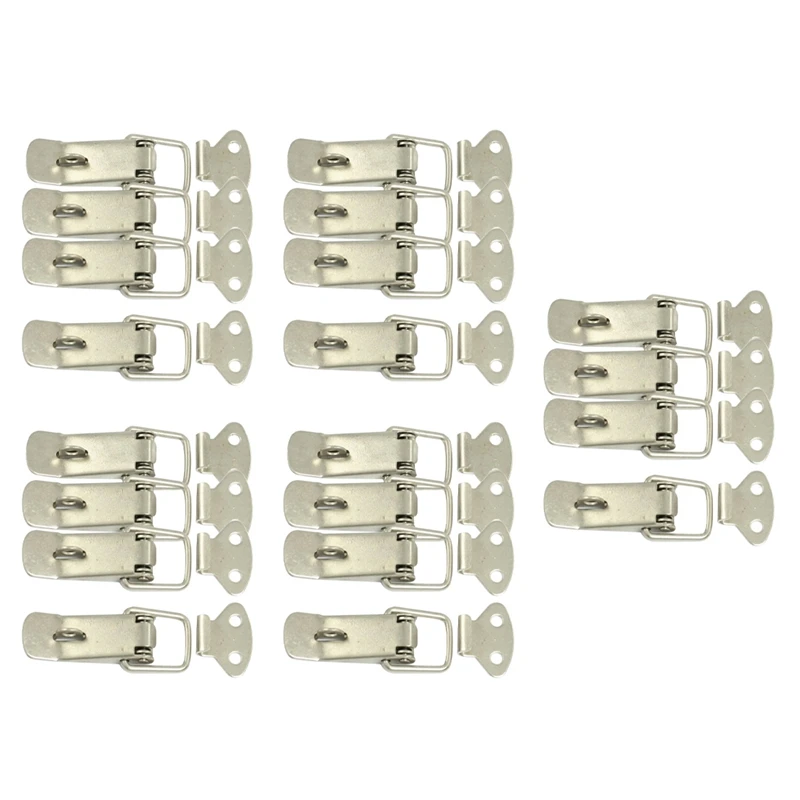 

ASDS-20 Pcs Hardware Cabinet Boxes Spring Loaded Latch Catch Toggle Hasp
