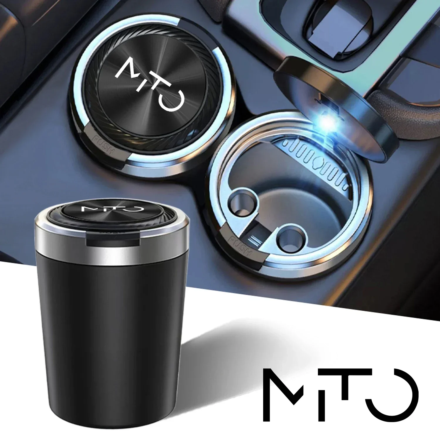 Автомобильная пепельница Cenicero с текстурой автомобильных аксессуаров для alpha romeo