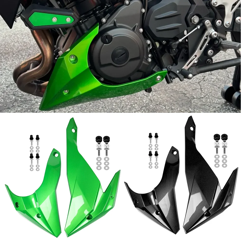 Фото Защитный обтекатель (бэллипан) для мотоциклов Kawasaki Z400 Z500 Z 400 500 2024-2025, накладка на раму №1