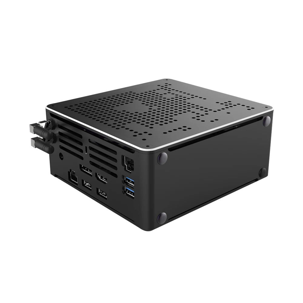 

Core i9 9980HK 9880H i7 10750H Mini PC Gamer 2 Lans Win10 2*DDR4 2* 4K DP HD2.0 Gaming Desktop Computer Host