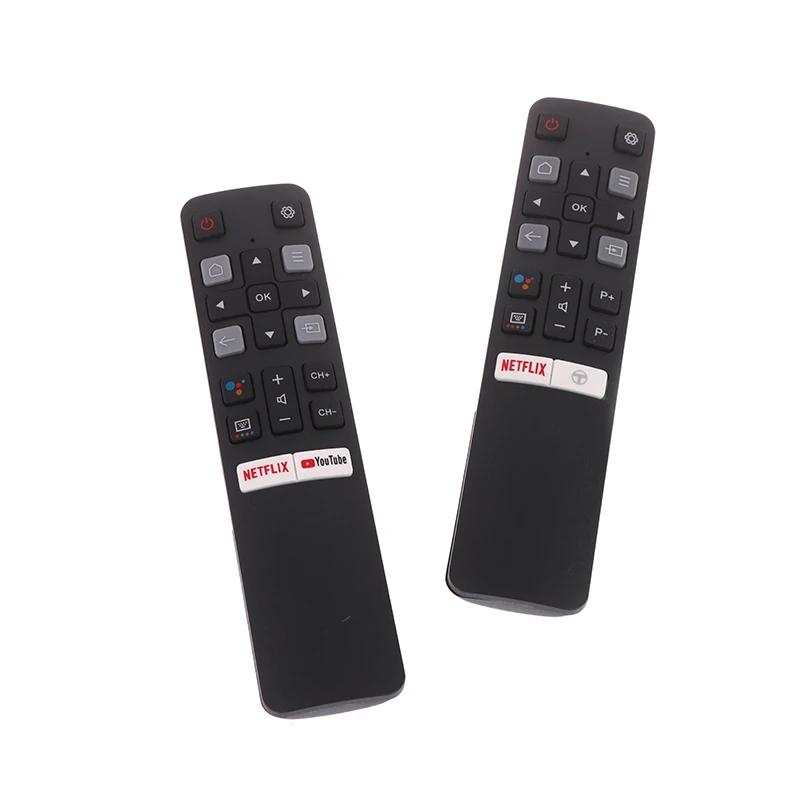 Фото Для TCL с Netflix и YouTube RC802V 49P30FS 65P8S 55C715 49S6800 43S434 Новый голосовой пульт дистанционного управления RC802V FNR1 №3