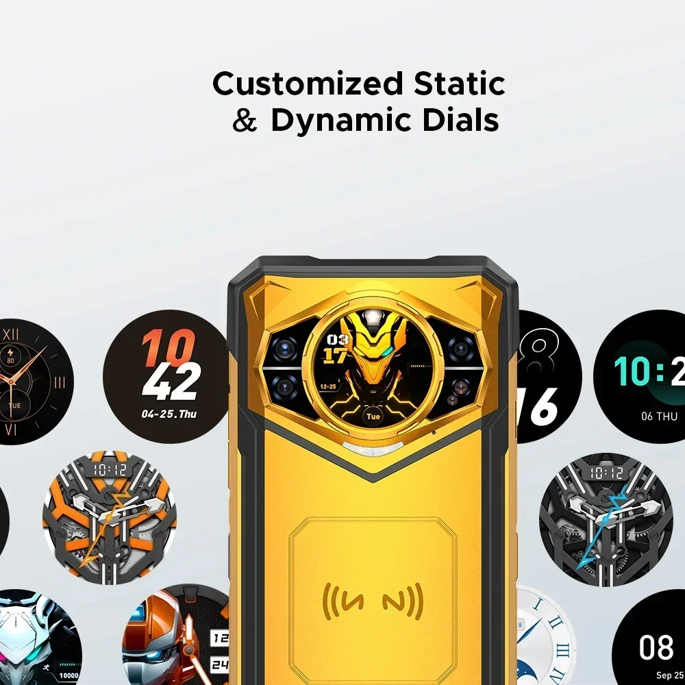 Прочный смартфон DOOGEE S200 X 5G Android 14 12 ГБ ОЗУ 512 ПЗУ 10100 мАч аккумулятор 100 МП 33 Вт 6 7