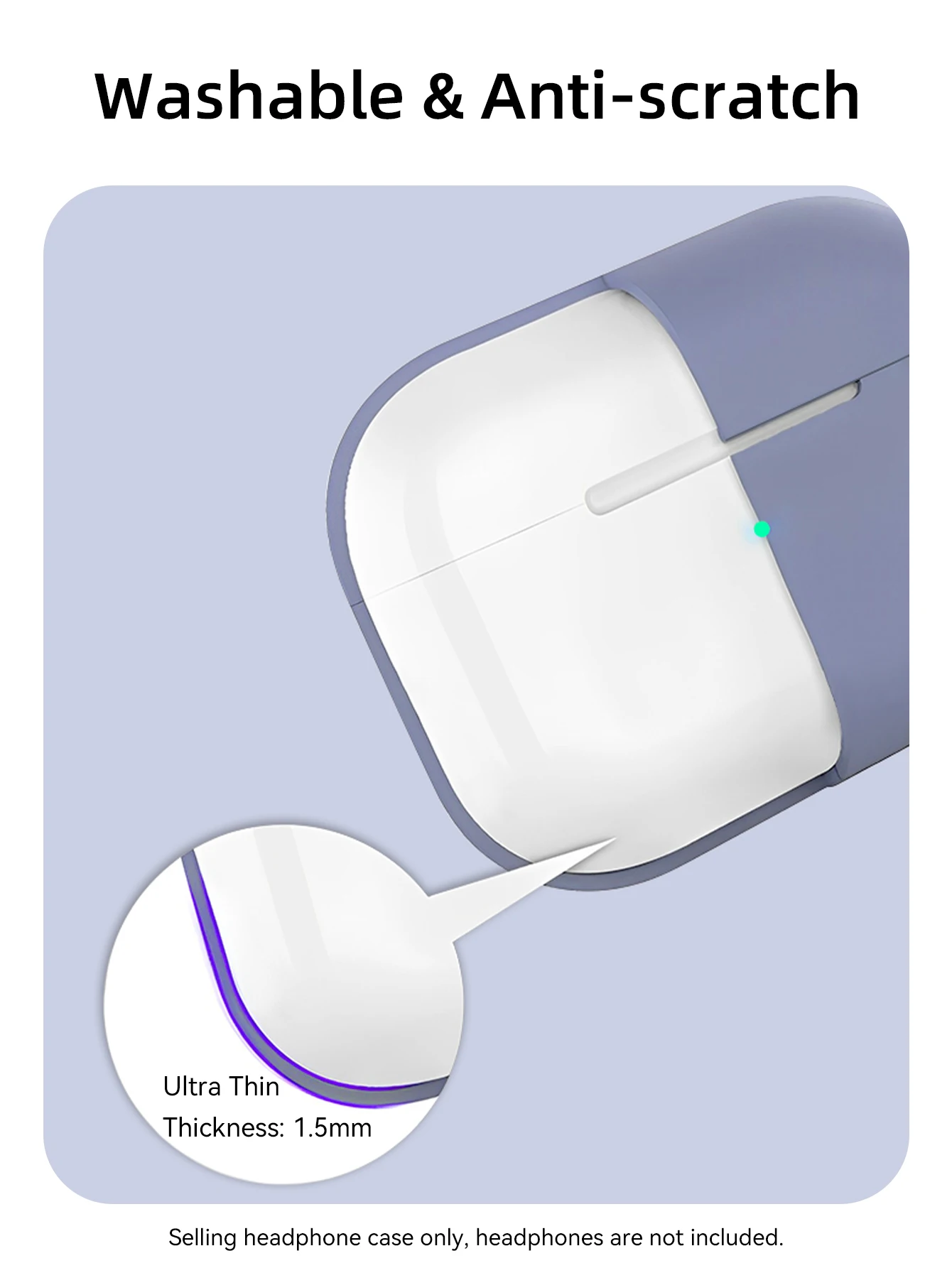 Силиконовые чехлы для наушников Airpods Pro беспроводные наушники защитный чехол от