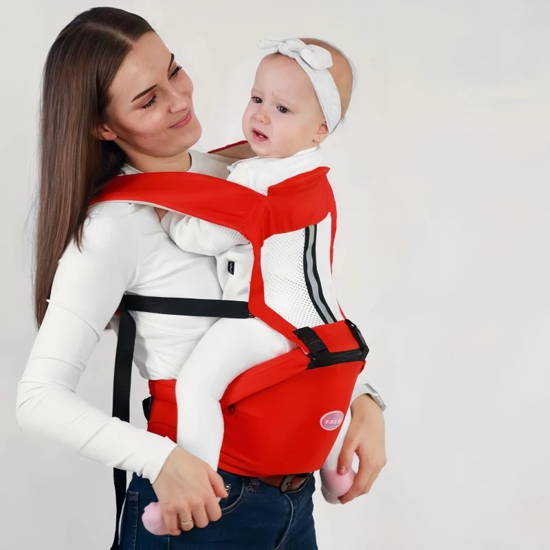 Infant Baby Hipseat Carrier Ergonomic Baby Carrier Backpack Kangaroo Toddler Sling Wrap Portable Infant Hipseat Baby Wrap Sling