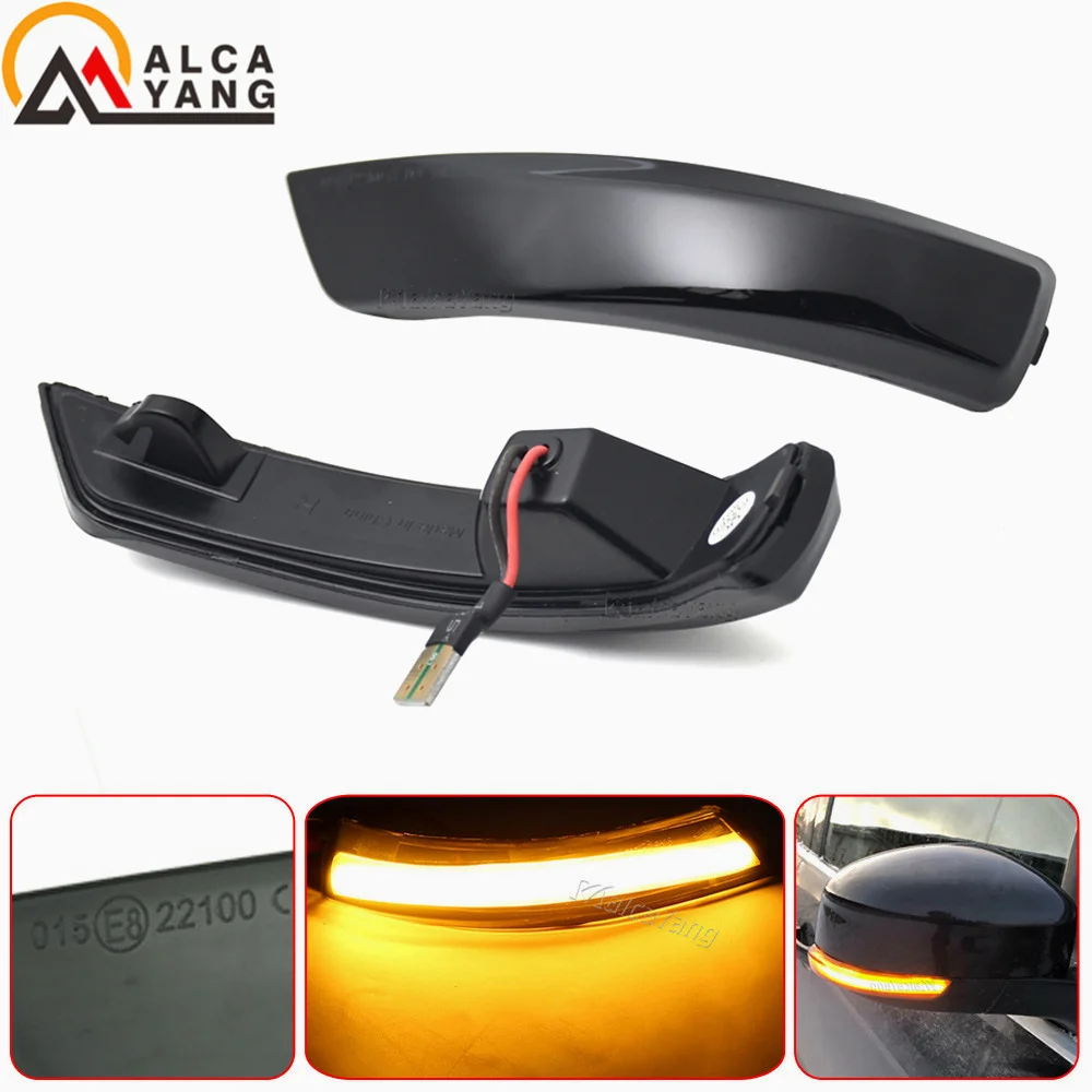 Для Ford Focus Mk3 светодиодный 2 3 Mk2 Mondeo Mk4 поворотный сигнальный фонарь потоковое