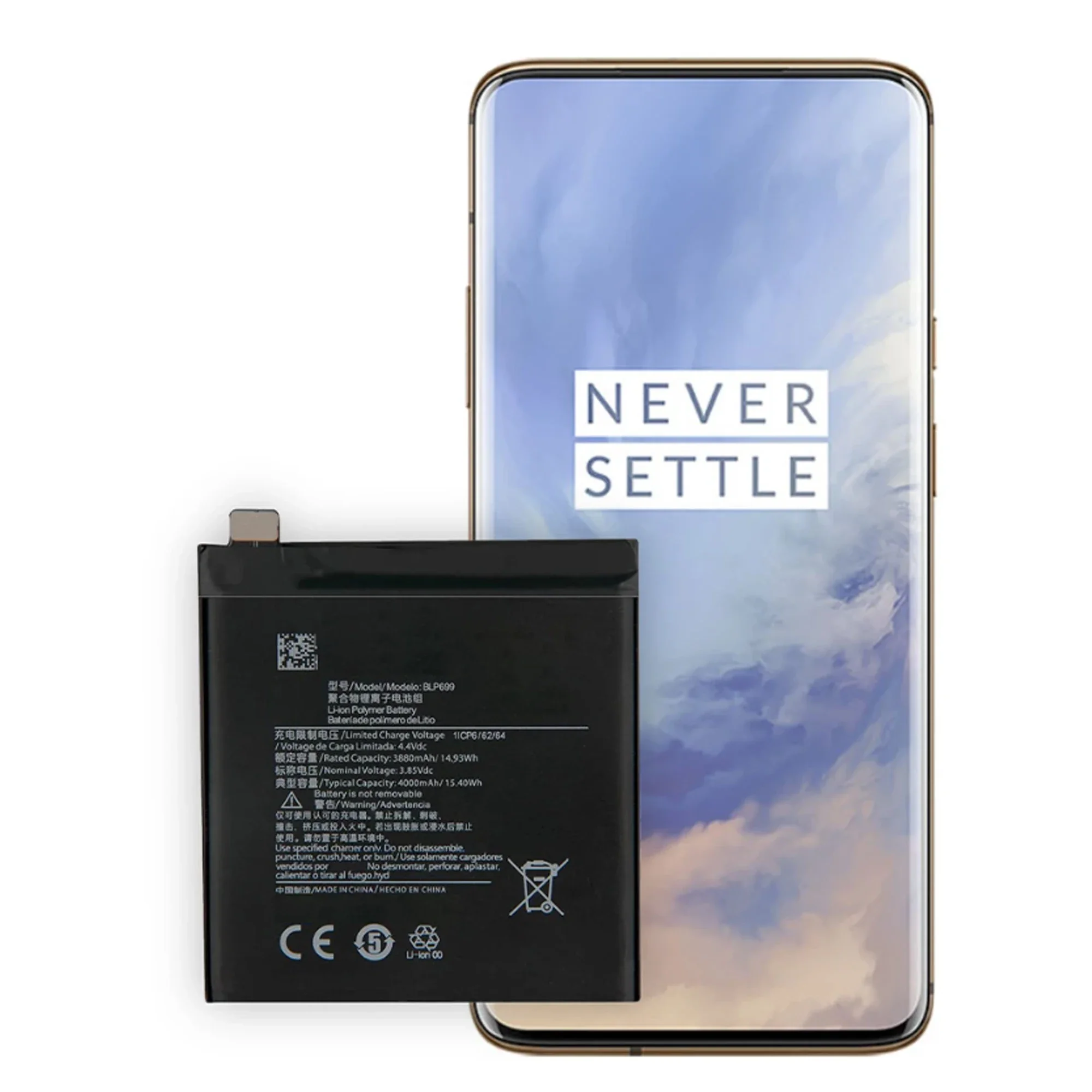 Фото Оригинальный аккумулятор для телефона BLP699 для OnePlus 7 Pro One Plus 7 Pro, оригинальный сменный аккумулятор 4000 мАч №5