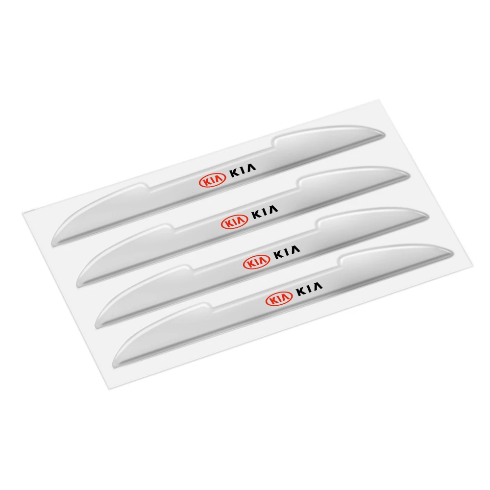 

Прозрачная наклейка на край двери автомобиля, зеркало заднего вида, противоударная полоса, наклейка, авто внешние аксессуары для Kia Ceed Sorento Cerato Rio