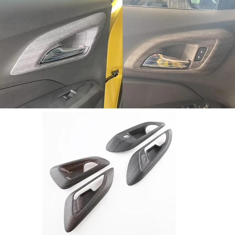 

Для Chevrolet Trax 2023 2024 ABS Авто аксессуары для интерьера внутренняя дверная ручка чаша крышка Украшение отделка стикер автостайлинг