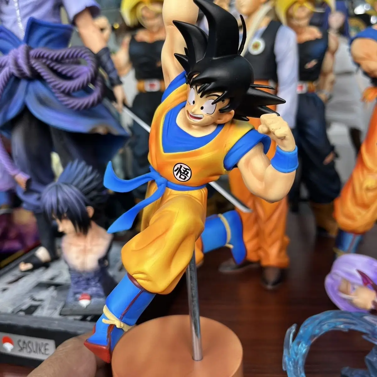 Фото Фигурка Гоку в форме Infinite Form Super SSj3 из Dragon Ball Z, 9,84 дюйма/25 см, подвижная, из ПВХ, любимая игрушка для фанатов аниме, подарок для поклонников. №4