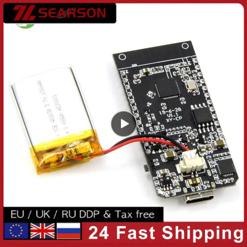Модуль Esp32wifi с низким энергопотреблением, портативный цветной экран, Ttgo T-дисплей, 1 шт., пользовательский модуль кнопок