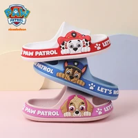 paw patrol shoe croc charms summer baby slippers cartoon children sandals men and women baby light household sandals and slipper
