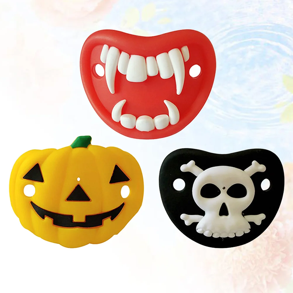 

Silicone Pacifier with Kiss Lip Pumpkin Design for Newborn Toddler