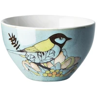 spring 4 5 inch rice bowl set creative spring cloud home style rice bowl lovely personalized ceramic small bowl tableware