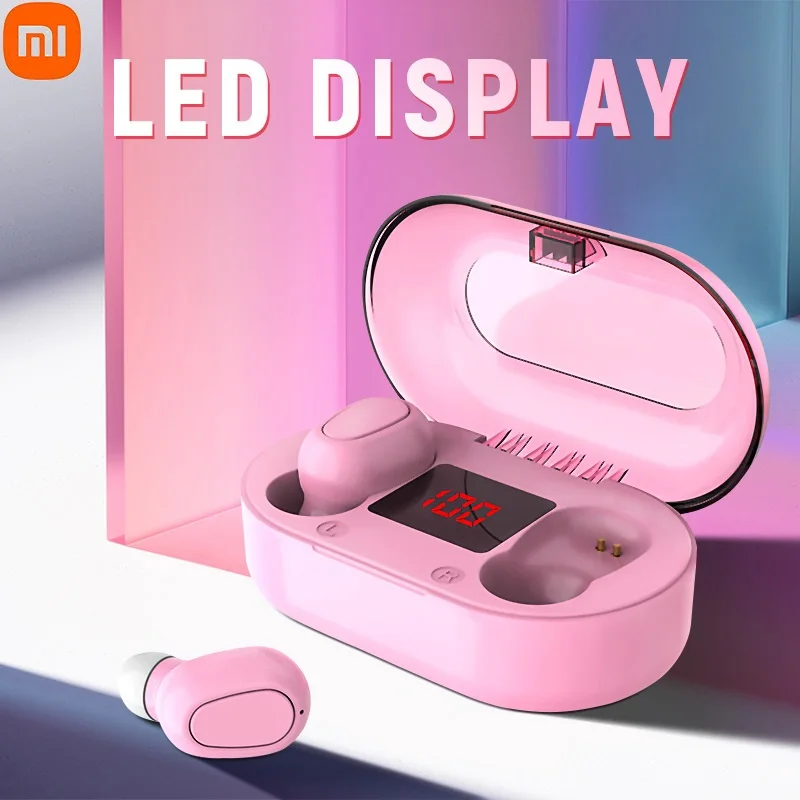 

XIAOMI Bluetooth Earphone With Microphone LED Display Wireless Bluetooth Earbuds Waterproof Noise Cancelling Headsets
