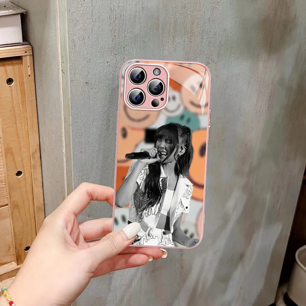 A-Aitana-O-Ocanaes Singer Phone Case Tempered Glass For iphone 14 13 12 11 Pro Mini XS MAX 14Plus X XR Fundas