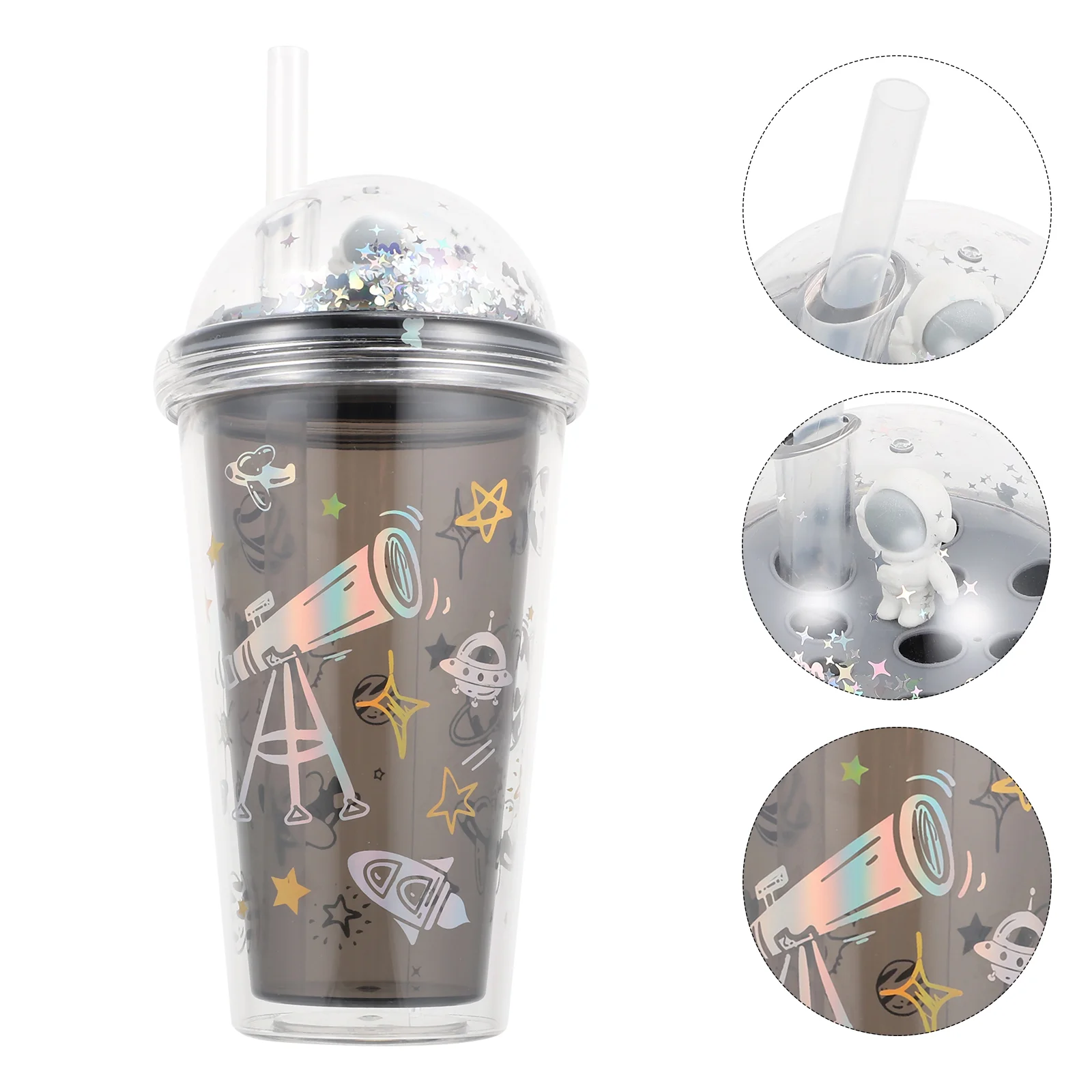 

Ball Cup Straw Straw Cups Toddlers Tea Drinking Cup High Capacity Sippy Cups Toddlers Beverage Cup Travel Water bottle
