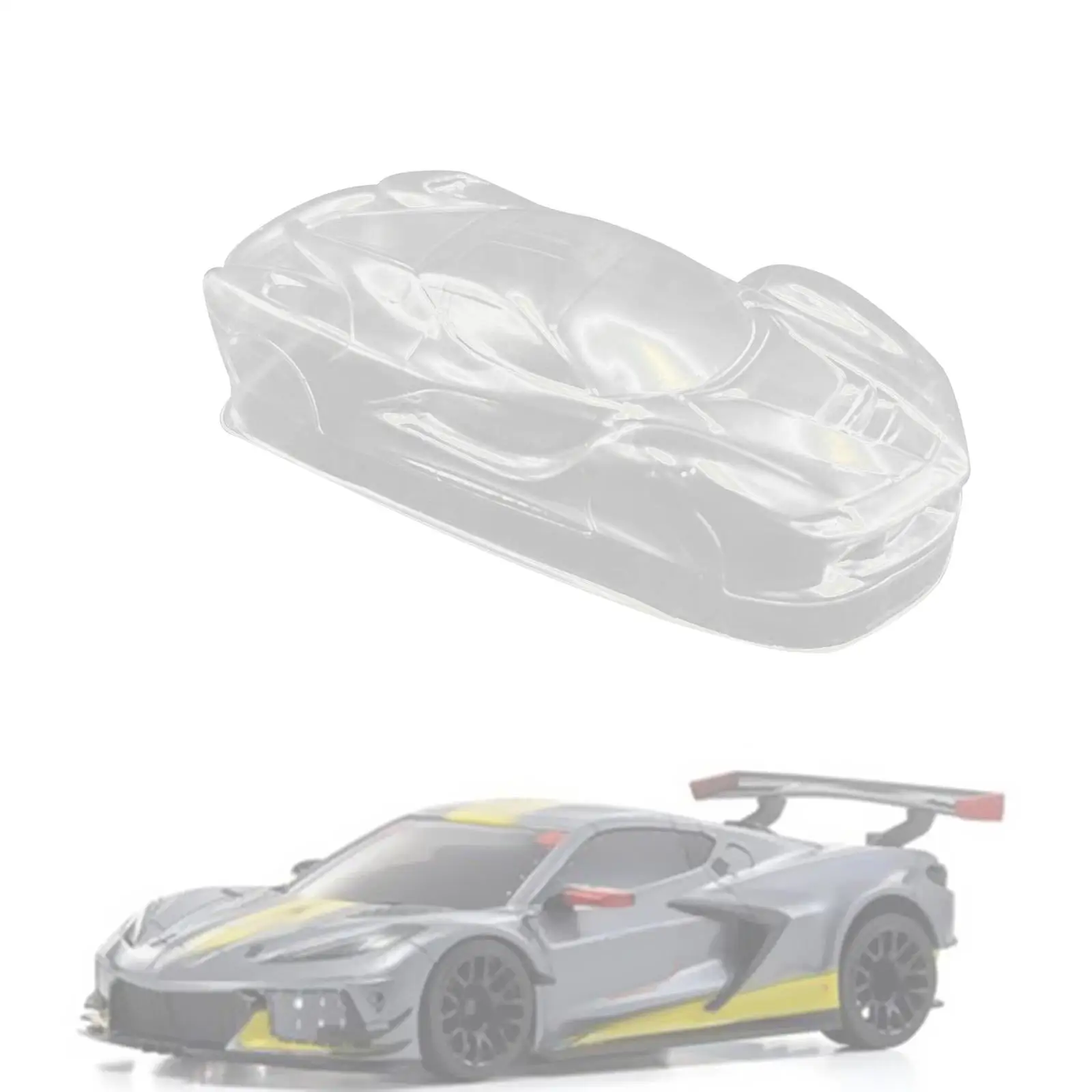 

3.86'' Wheelbase RC Car Body Shell Cover Decor Clear Replace Touring Car Body Shell for 1:28 RC Drifting Car Hobby Model Parts
