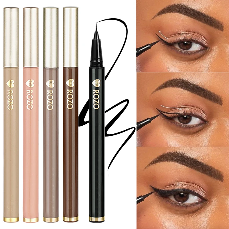 

Waterproof Matte Liquid Eyeliner Pencil Glitter Diamond Champagne Brighten Lying Silkworm Highlighter Eyeliner Pen Eyes Makeup