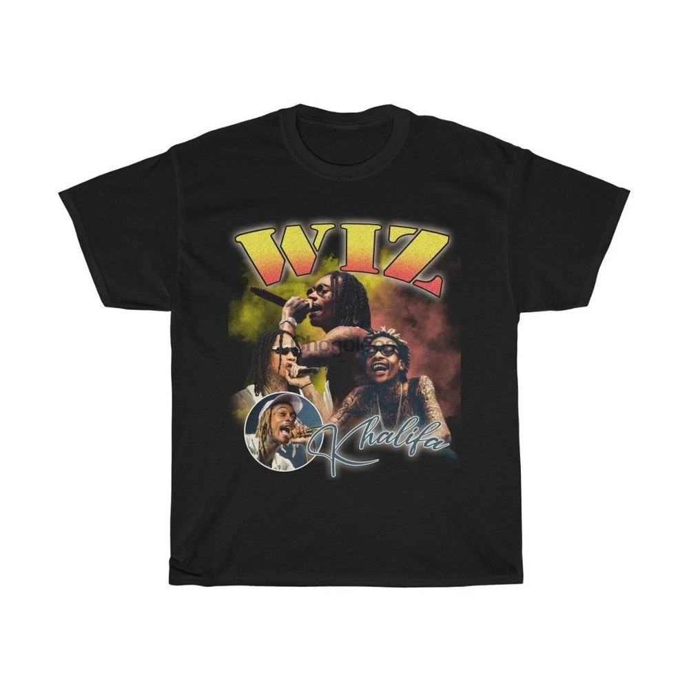 WIZ KHALIFA HIPHOP RnB Rapper футболка | Мужская одежда