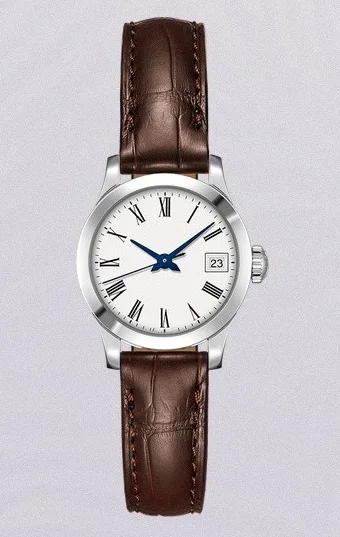 

High-Top Womens Fashion Watches Pioneer Style Ladies Mechanical Automatic Watch Brown Leather Strap